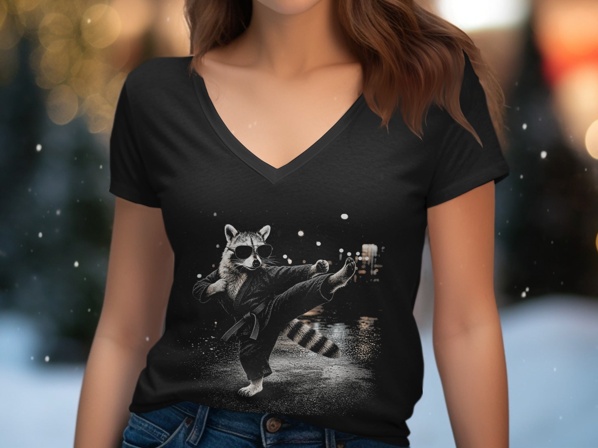 Raccoon Graphic Tee