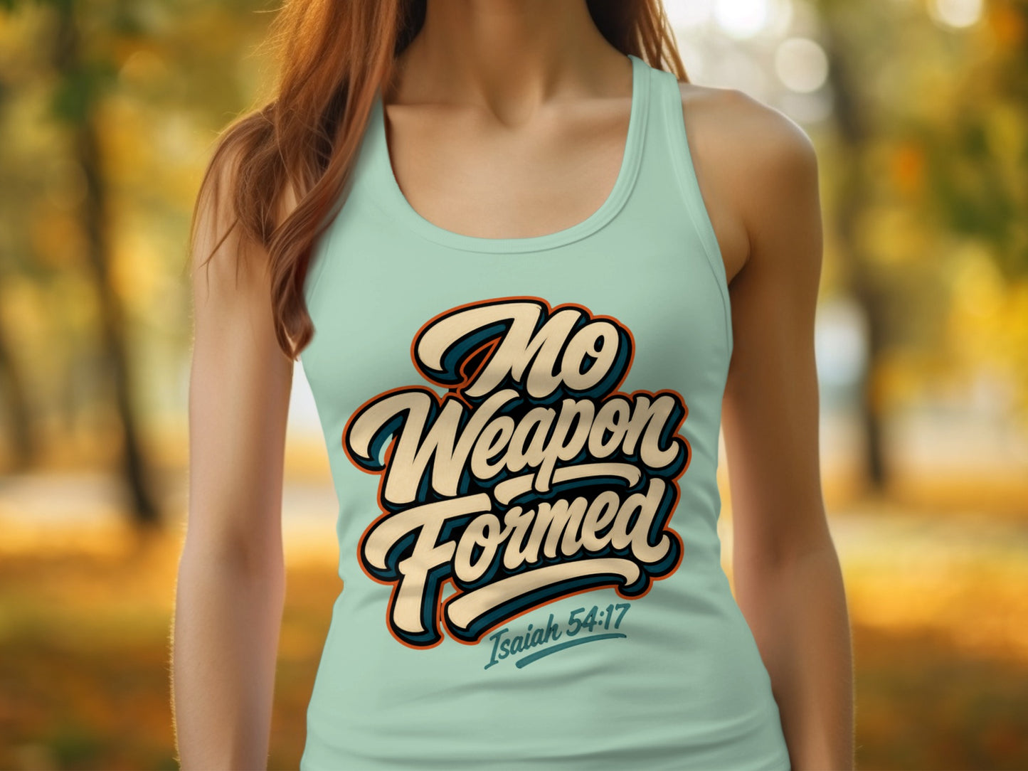Light blue tank top with