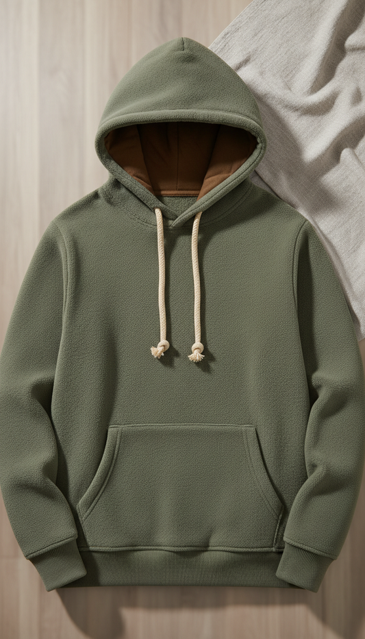 Men's Olive Sage Inspirational Hoodie